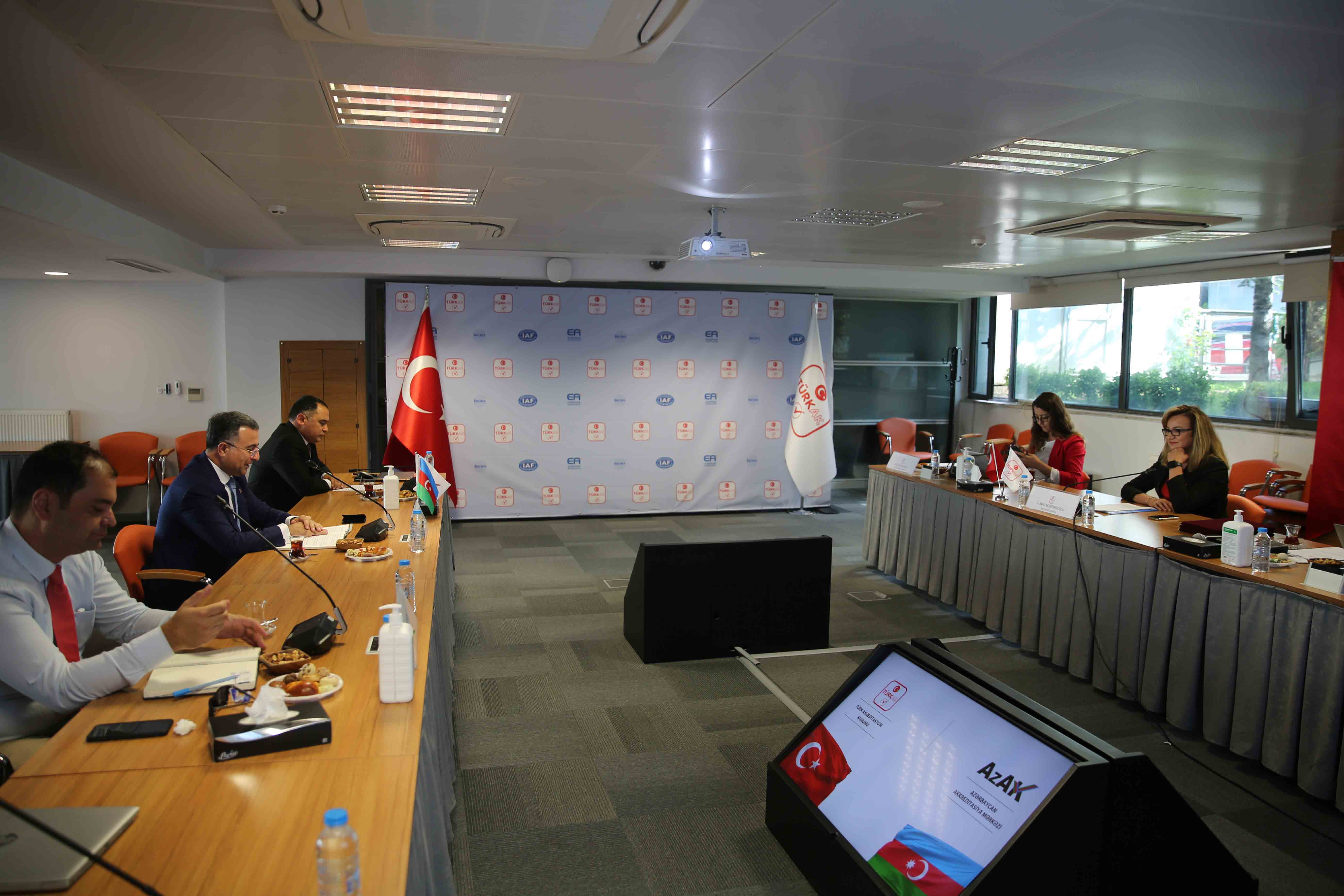 Cooperation between Turkey Accreditation Agency and Azerbaijan Accreditation Center is being expanded