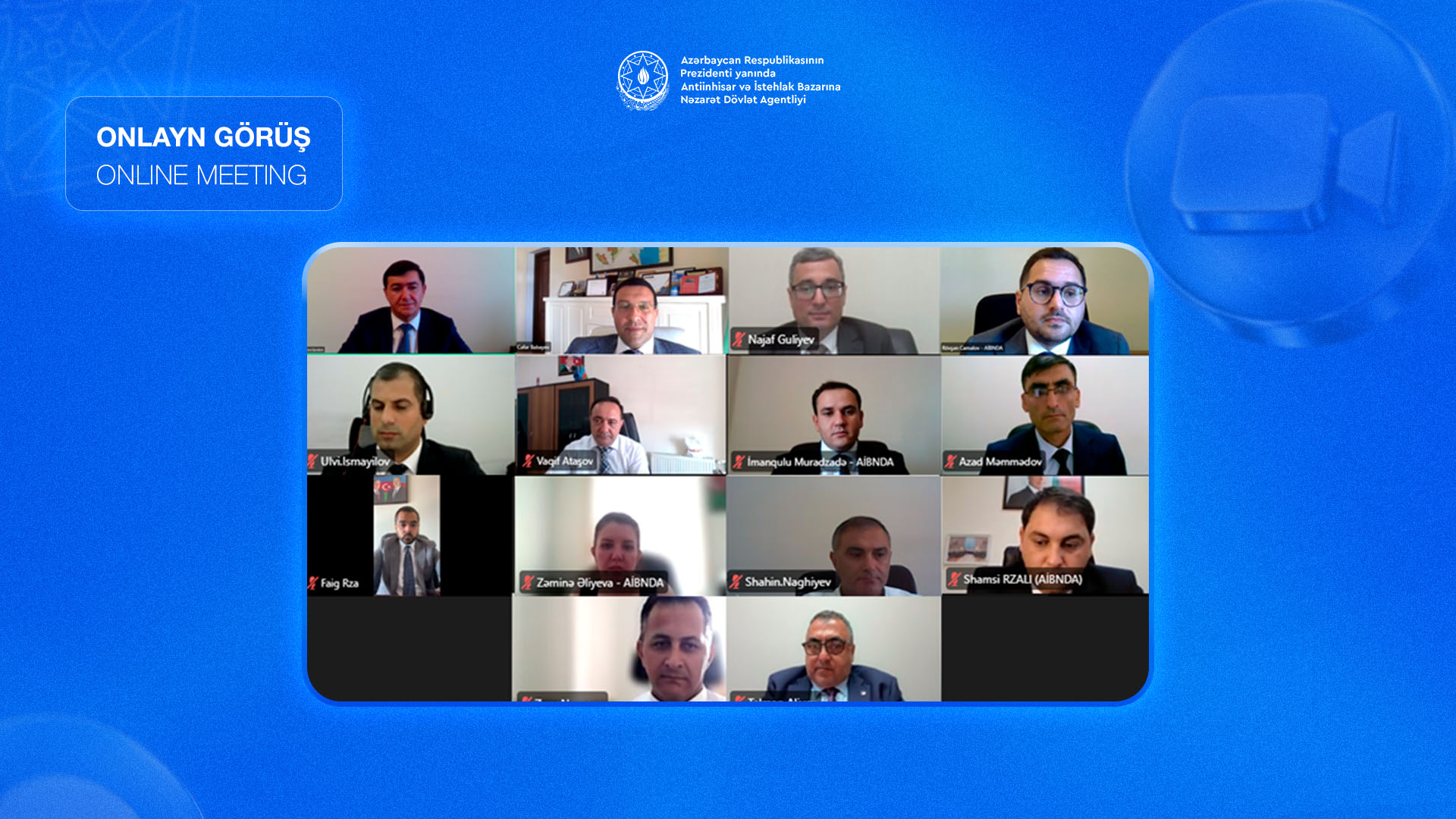 Əmtəə bazarının səmərəliliyi və rəqabət İşçi qrupunun növbəti iclası keçirilib