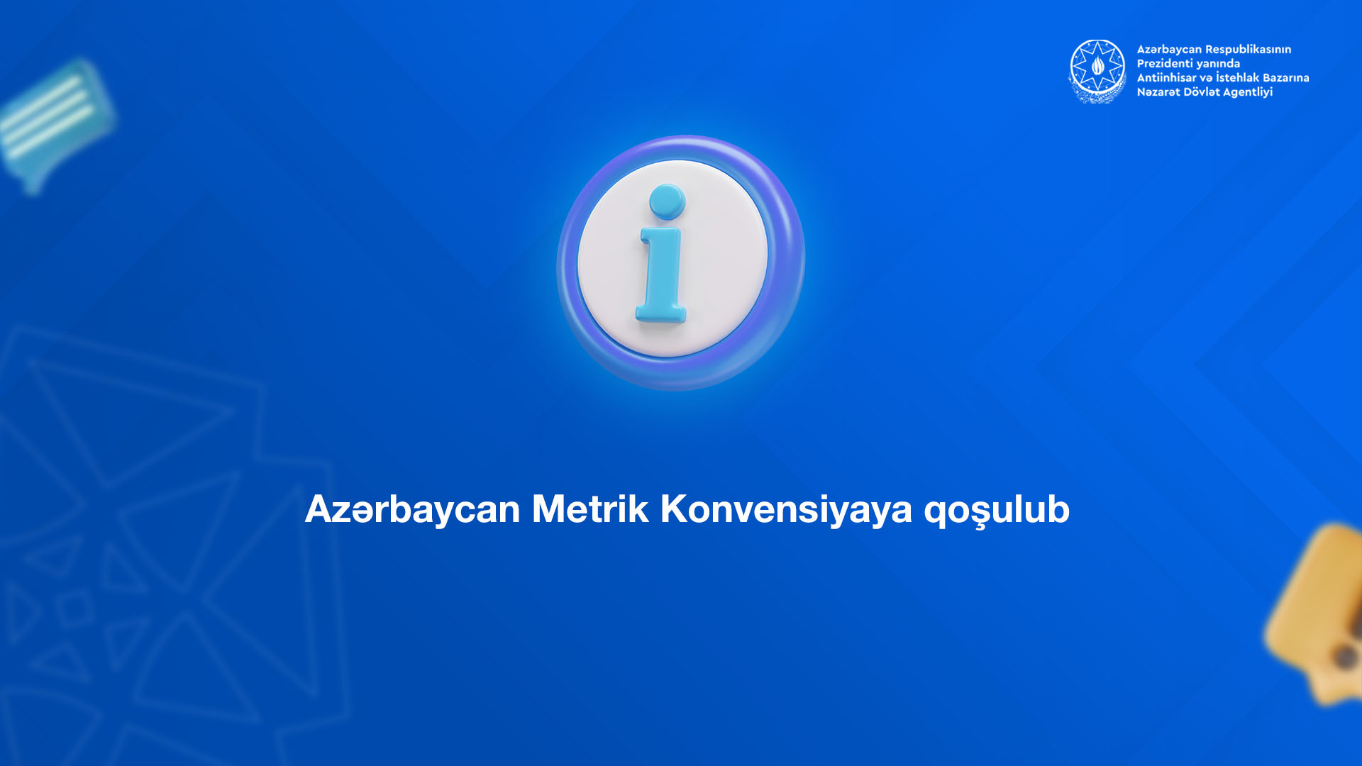 Azərbaycan Metrik Konvensiyaya qoşulub