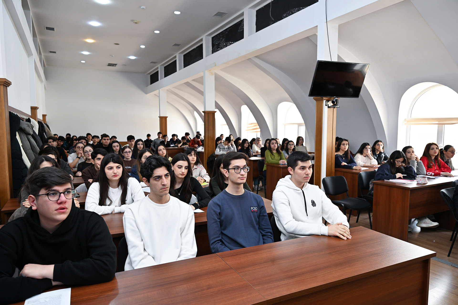 Azərbaycan Dövlət İqtisad Universitetinin tələbələri üçün açıq dərs keçirilib