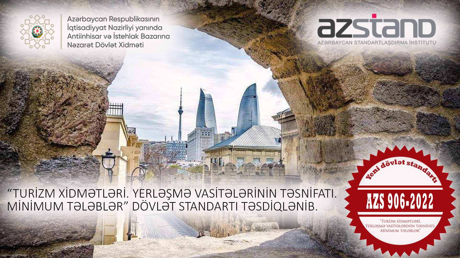 Turizm sahəsində yeni dövlət standartı qəbul edilib