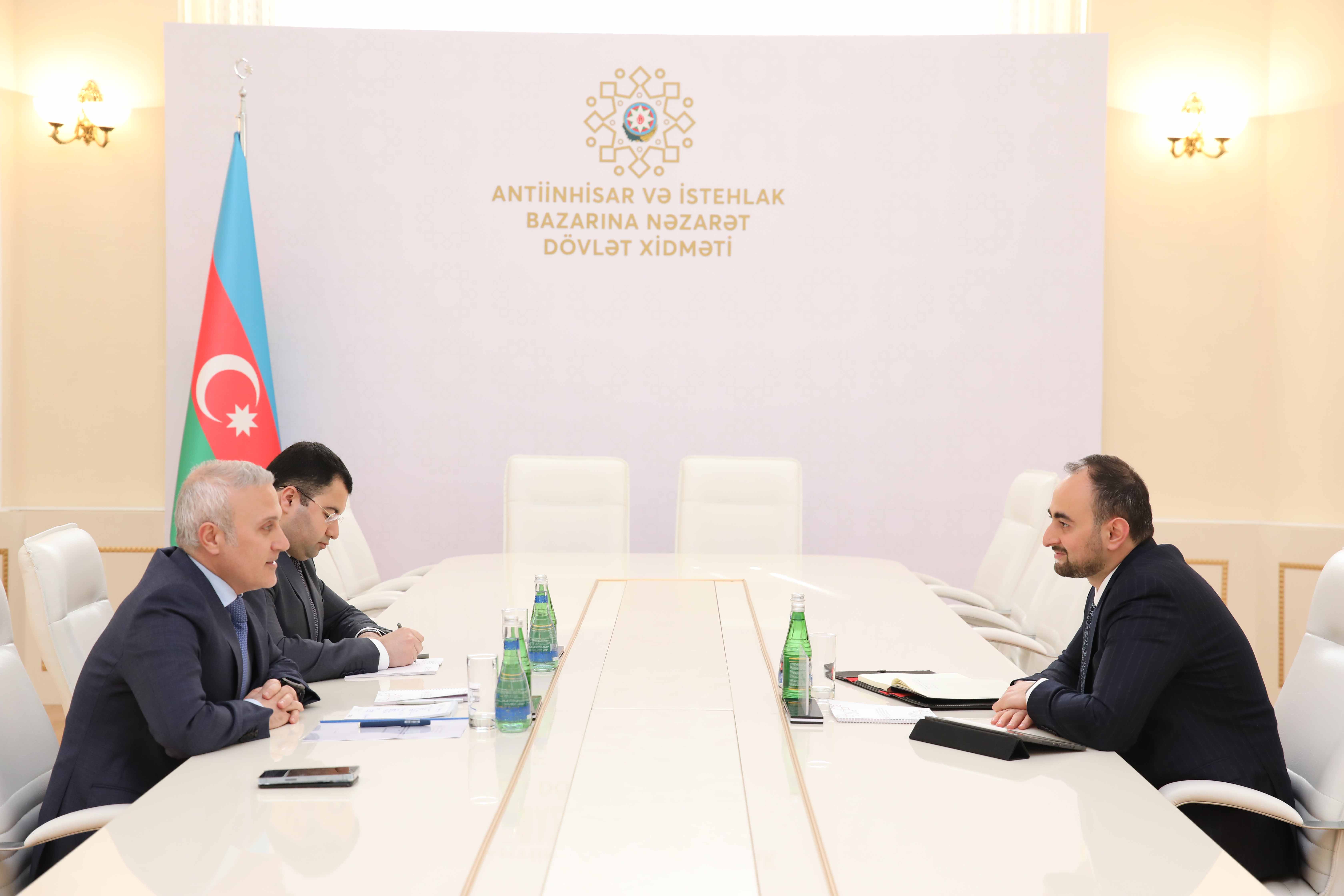 A meeting was held at the State Service with the winner of the "Yüksəliş" competition
