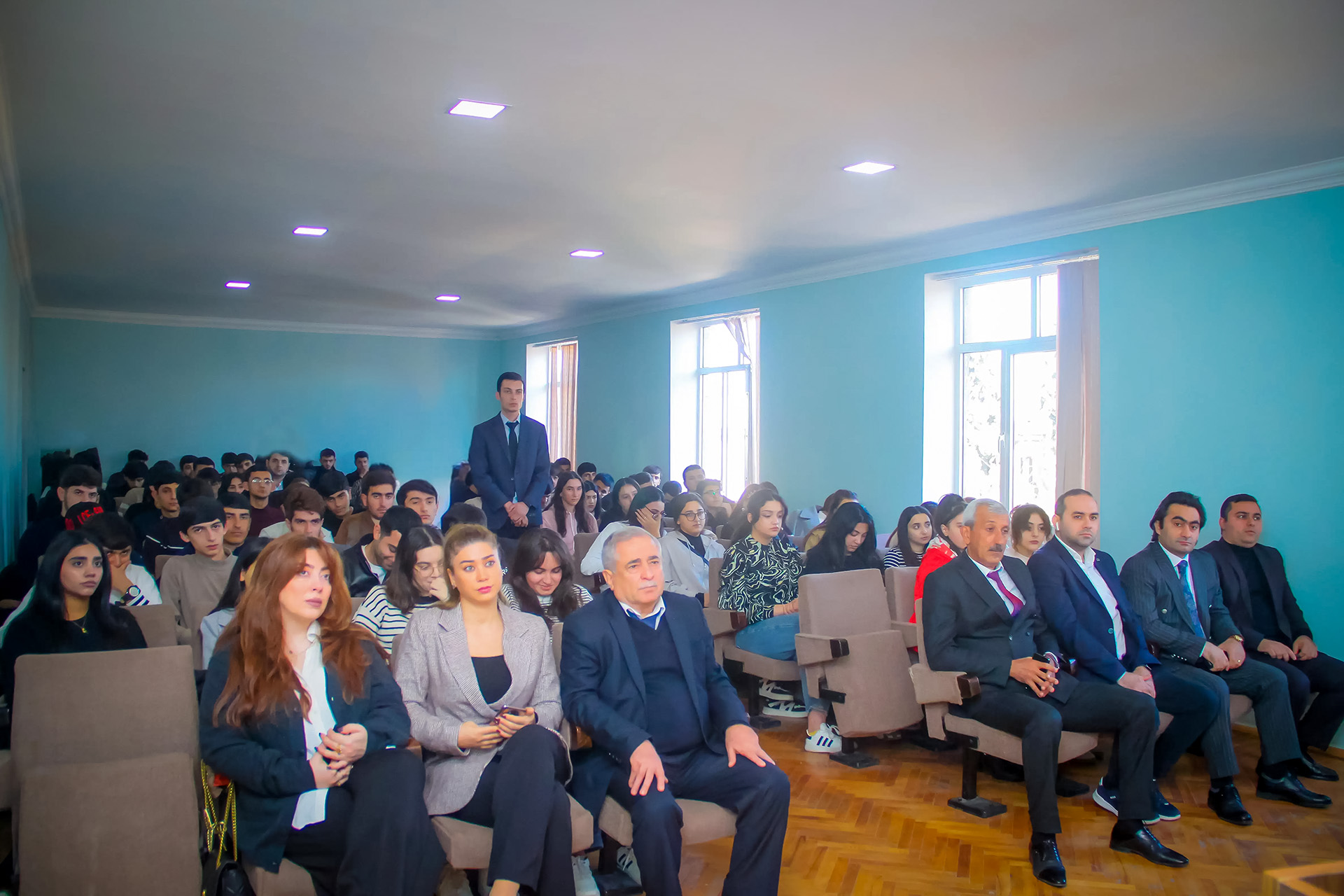 Azərbaycan Texnologiya Universitetinin tələbələri üçün açıq dərs keçirilib