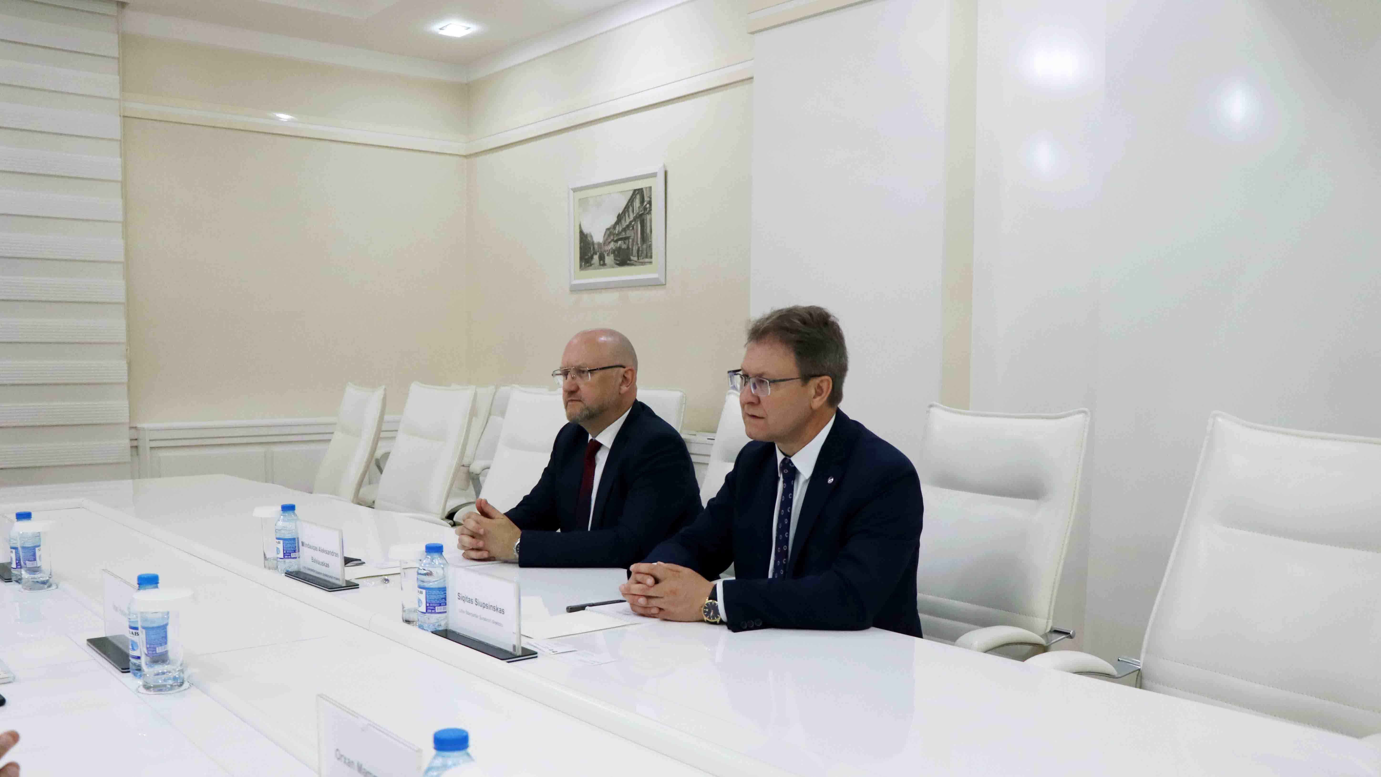Azərbaycan Standartlaşdırma İnstitutu ilə Litva Standartlar Şurası arasında Anlaşma Memorandumu imzalanıb