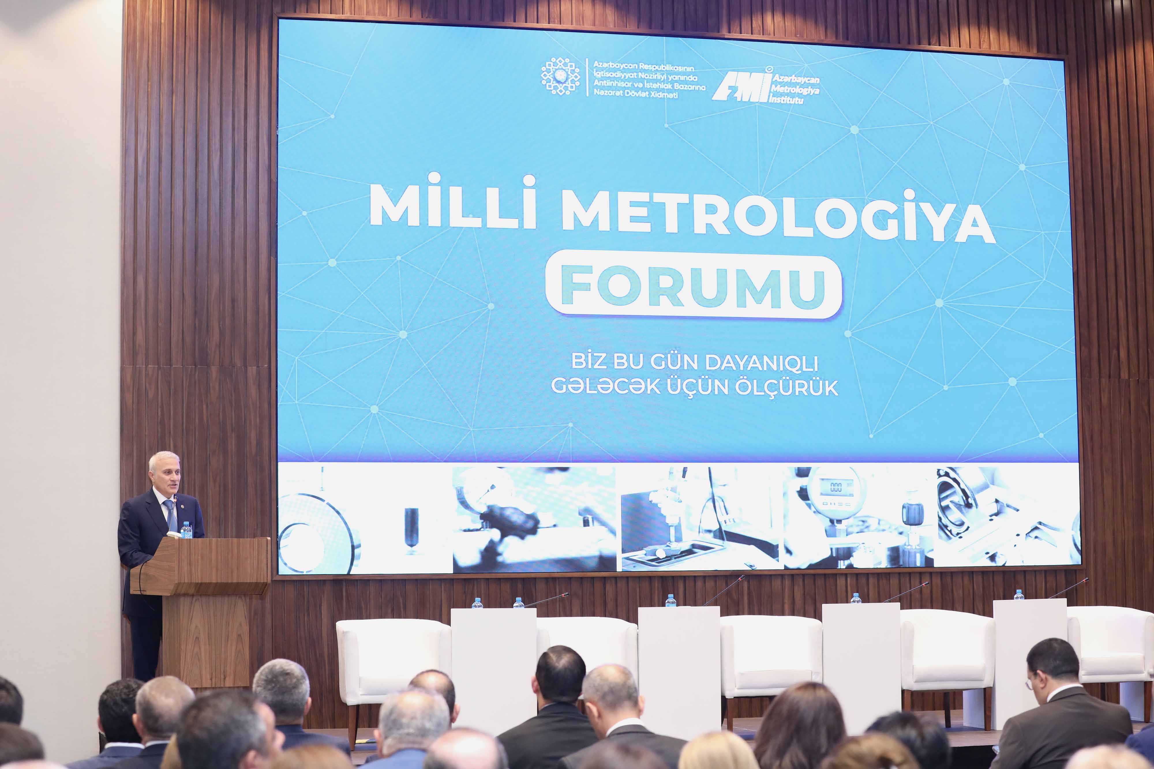 Azərbaycanda Milli Metrologiya Forumu keçirilib