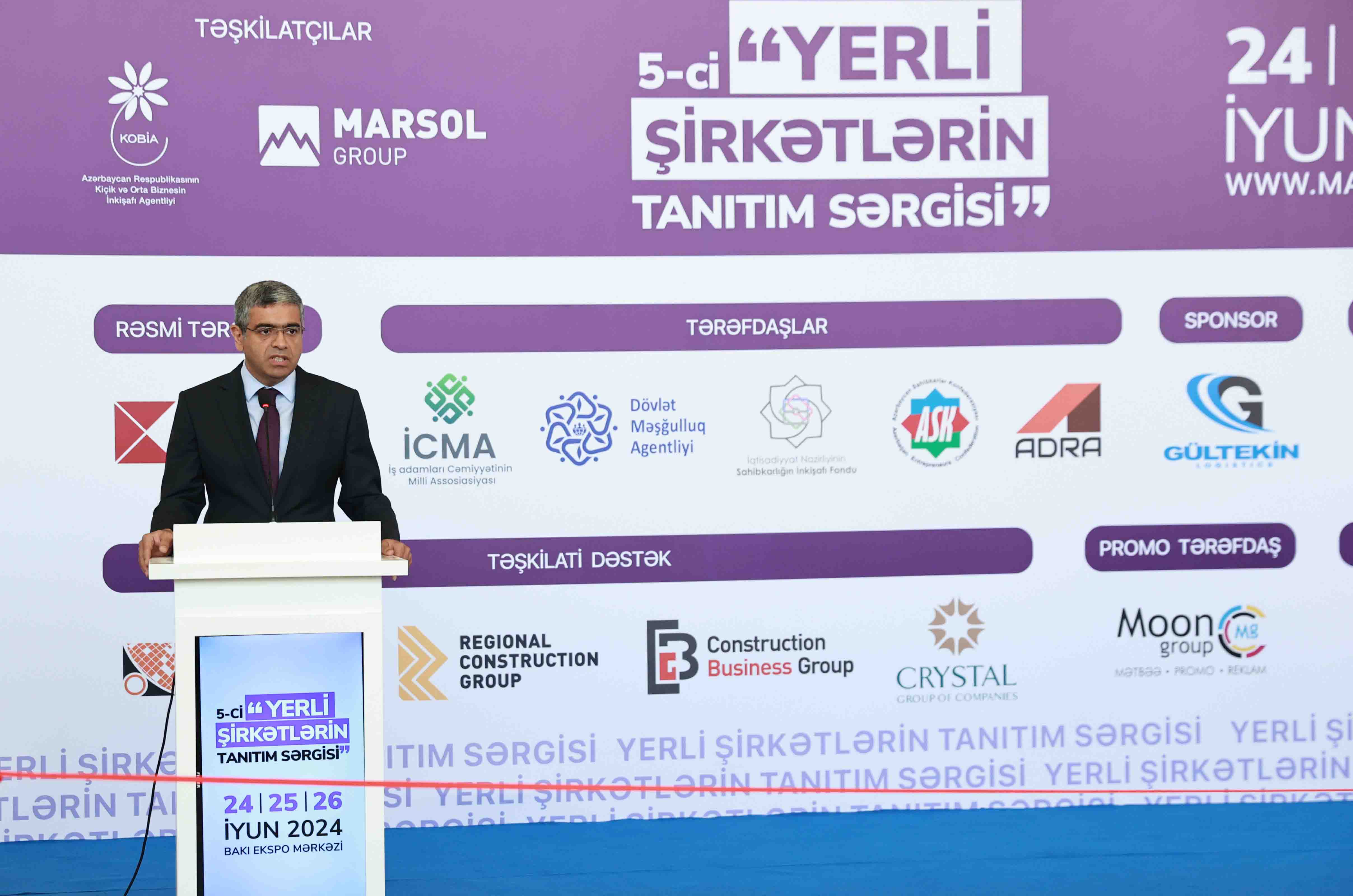 150-dən çox yerli şirkətin məhsul və xidmətlərinin sərgisi keçirilir