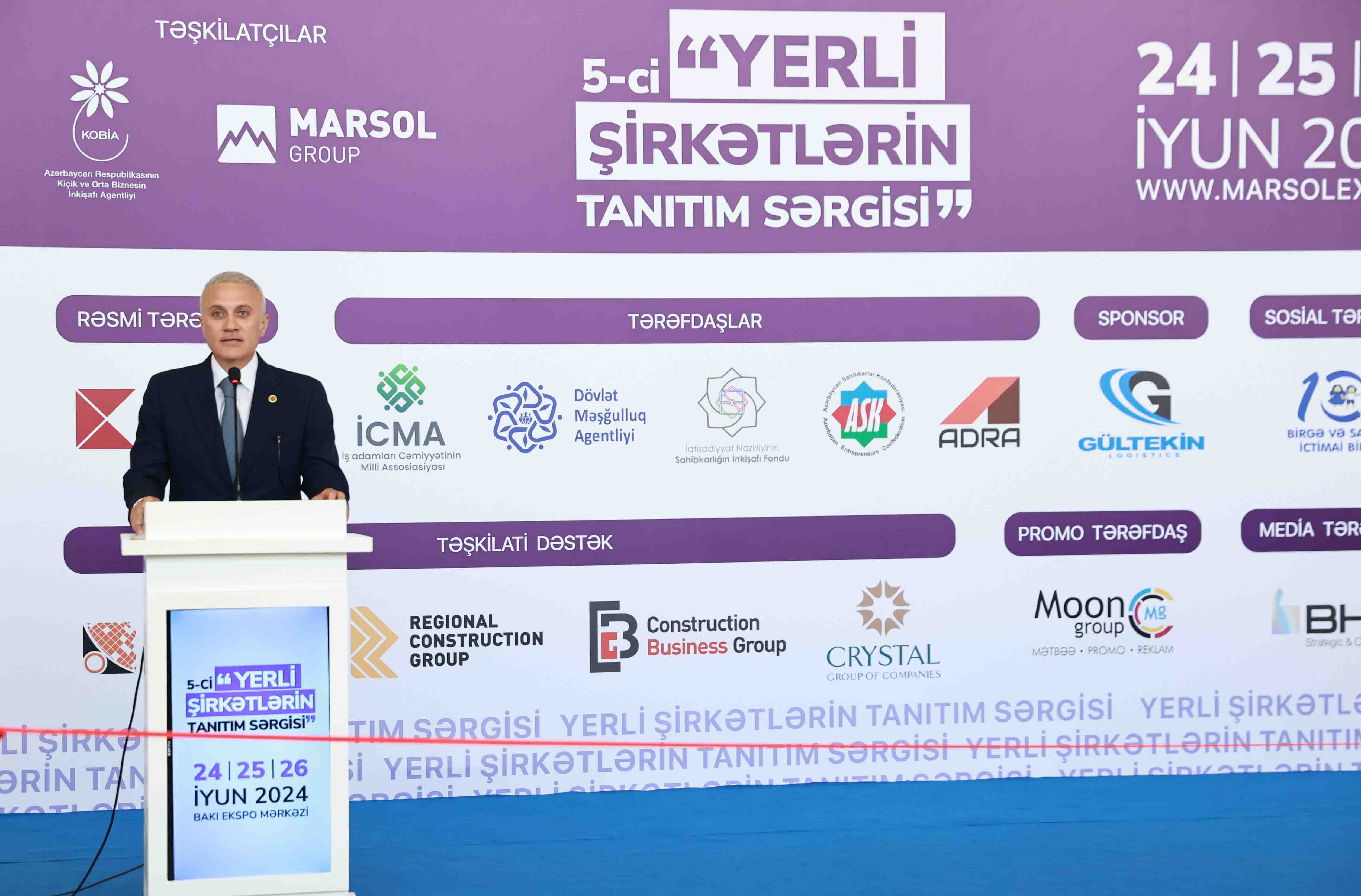 150-dən çox yerli şirkətin məhsul və xidmətlərinin sərgisi keçirilir