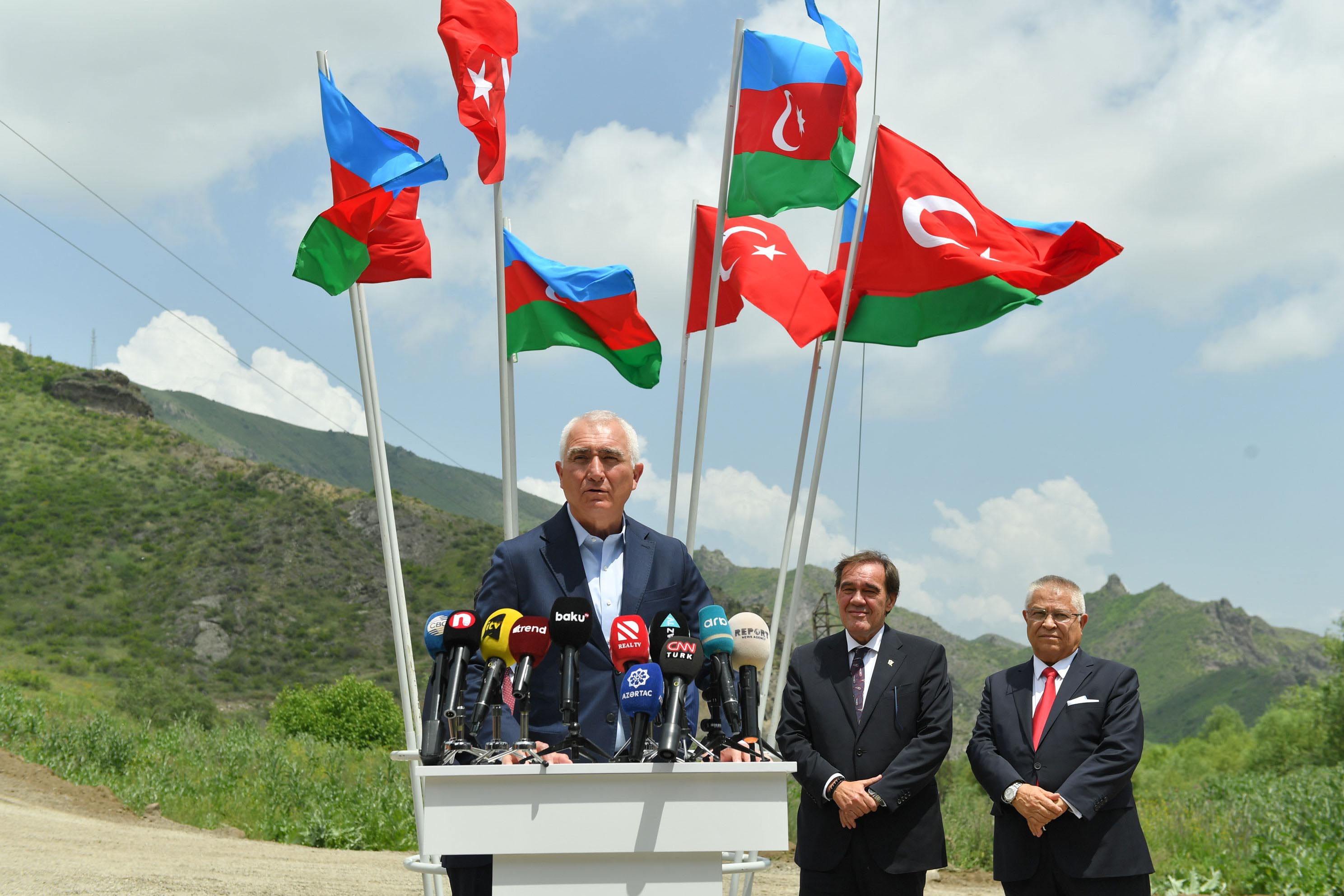 Laçında kiçik su elektrik stansiyasının təməli qoyulub