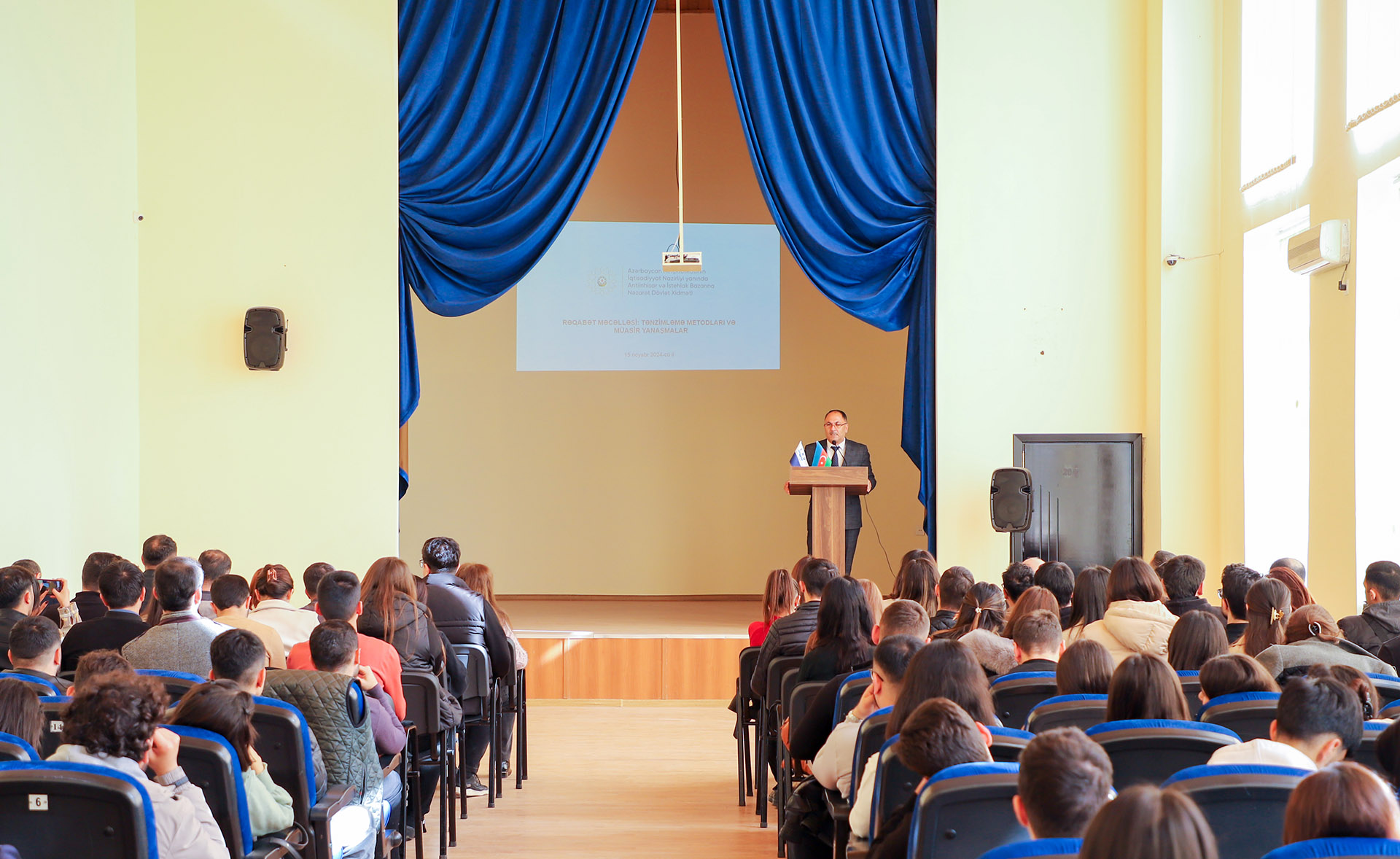 Dövlət Xidməti tərəfindən Lənkəran Dövlət Universitetinin tələbələri üçün açıq dərs keçirilib