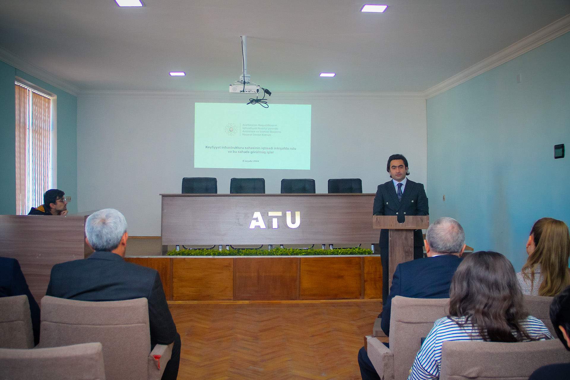 Azərbaycan Texnologiya Universitetinin tələbələri üçün açıq dərs keçirilib