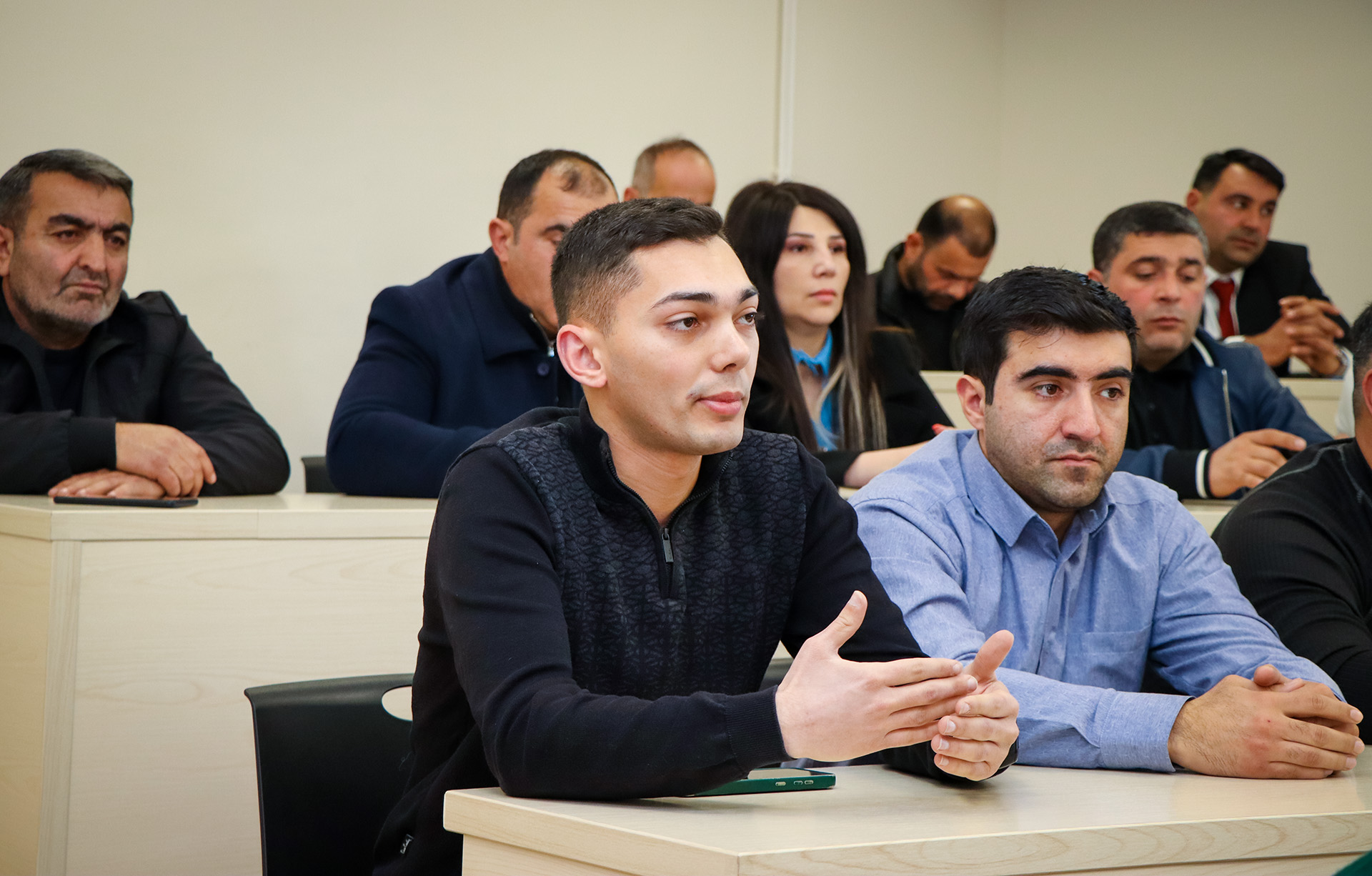 İstehlak bazarında fəaliyyət göstərən sahibkarlarla növbəti maarifləndirici görüş Xankəndi şəhərində keçirilib