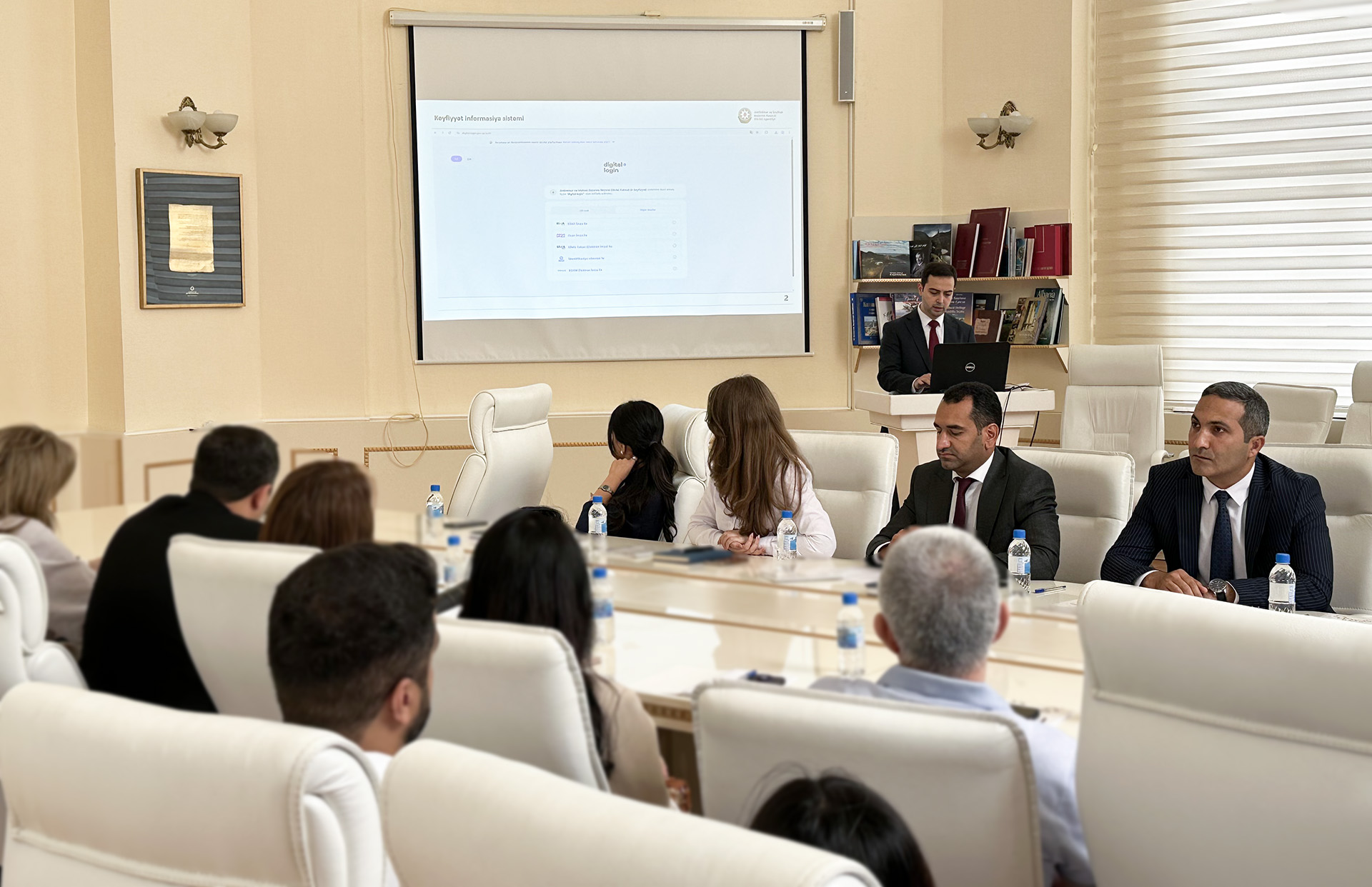 “Mənşə sertifikatı” alt modulundan istifadəyə dair ixracatçılarla maarifləndirici görüşlər davam etdirilir