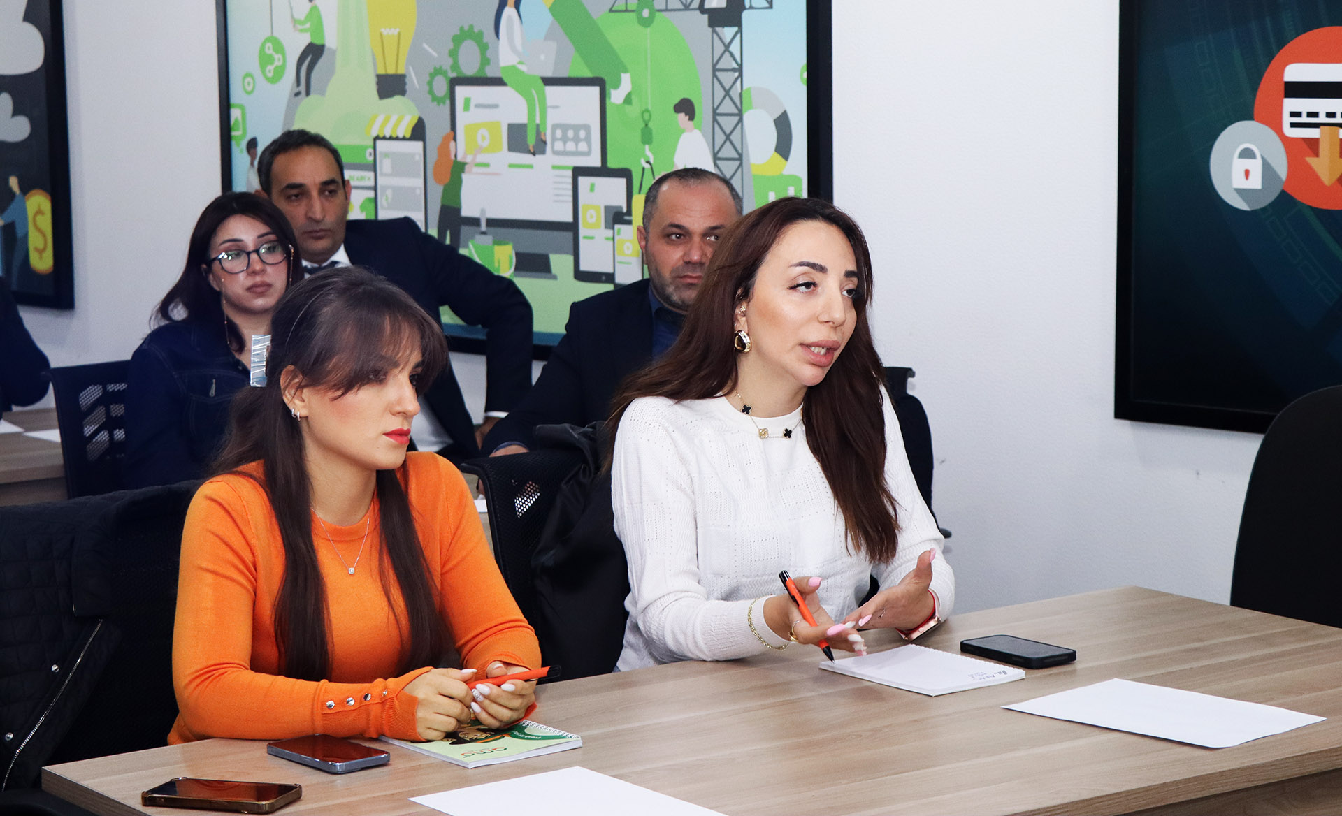 Xaçmaz şəhərində sahibkarlar üçün “Mənşə sertifikatı” alt modulundan istifadəyə dair maarifləndirici görüş keçirilib