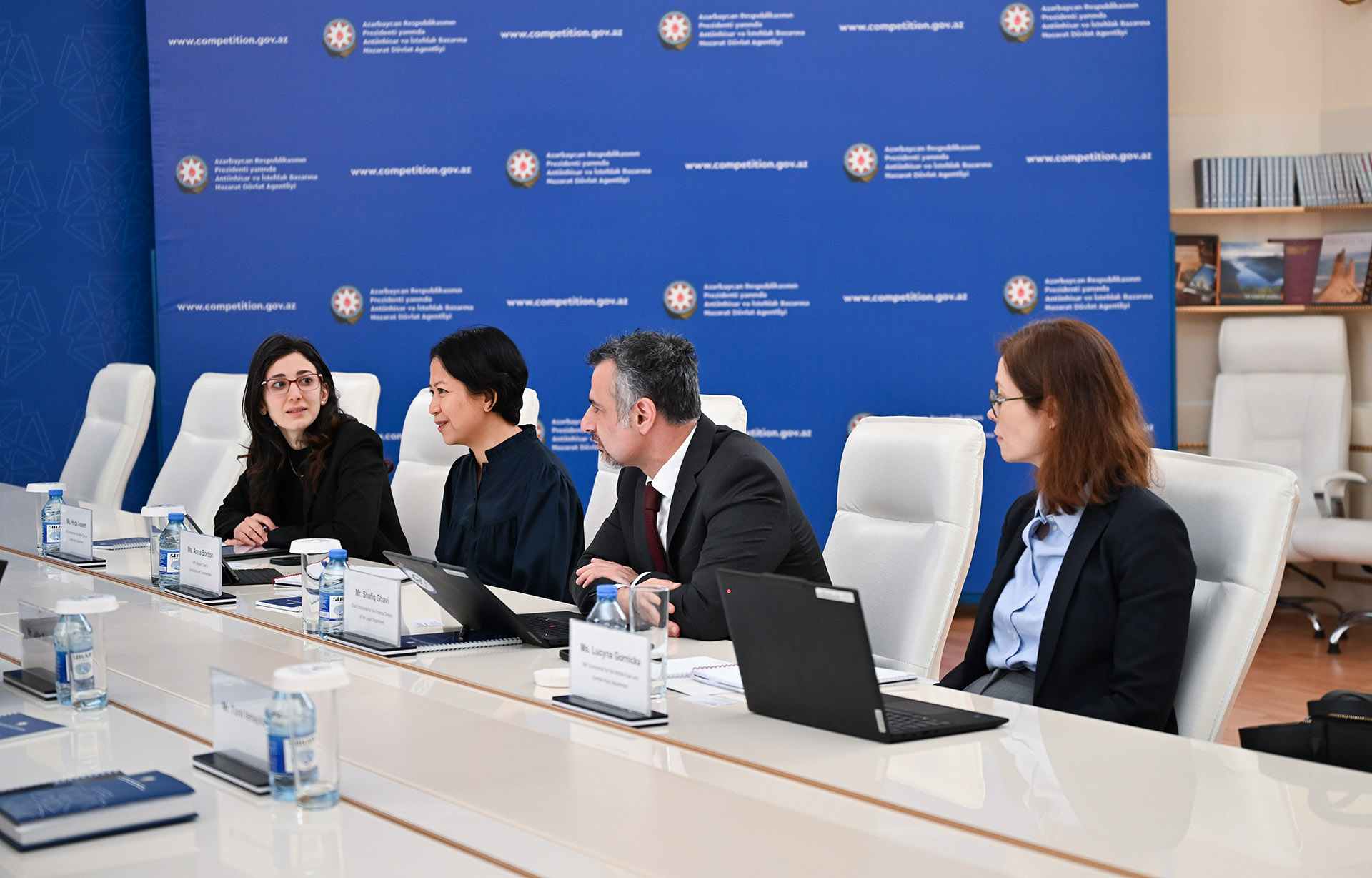 Agentlikdə Beynəlxalq Valyuta Fondunun nümayəndə heyəti ilə görüş keçirilib