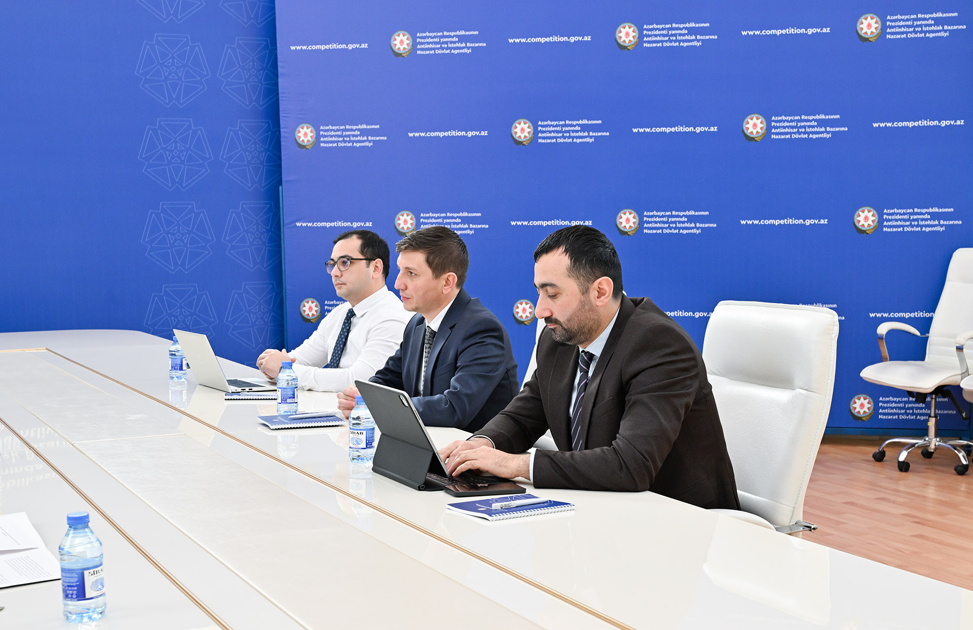 Agentlikdə İnformasiya Kommunikasiya Texnologiyaları Agentliyinin nümayəndələri ilə görüş keçirilib