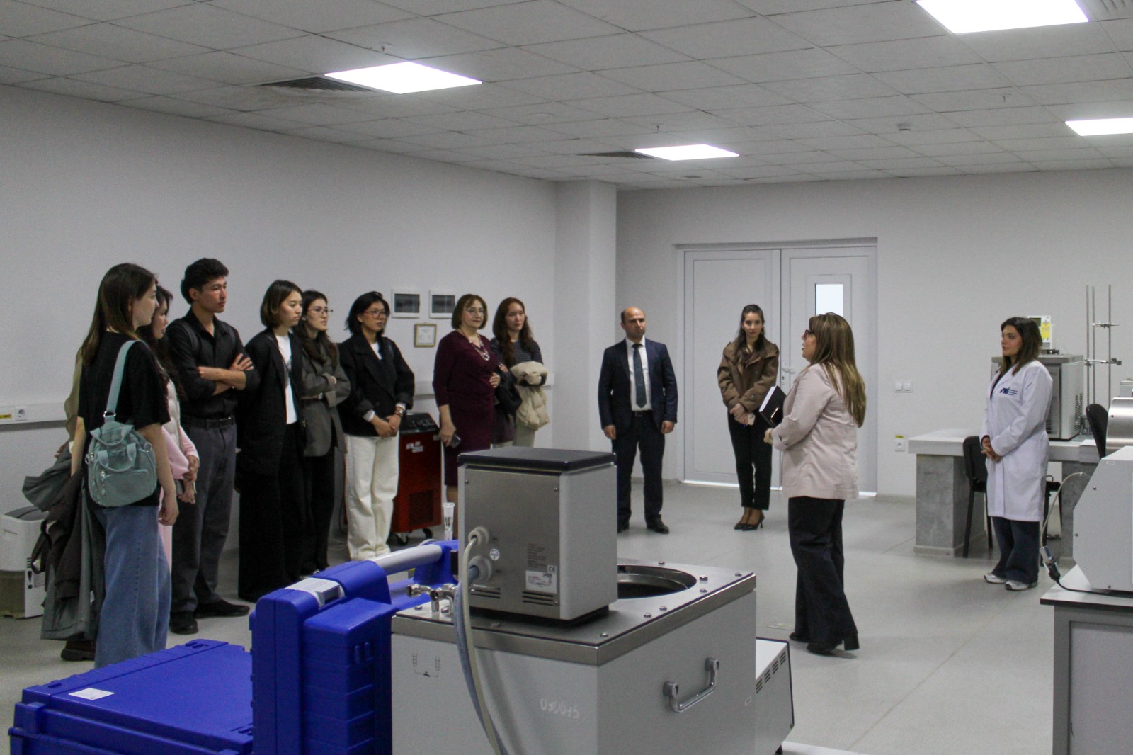 Azərbaycan Metrologiya İnstitutunda Qazaxıstandan olan tələbələr üçün infotur təşkil olunub