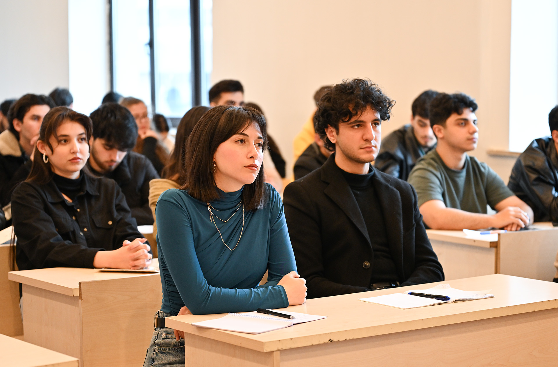 Azərbaycan Dövlət Neft və Sənaye Universitetinin tələbələri üçün açıq dərs keçirilib