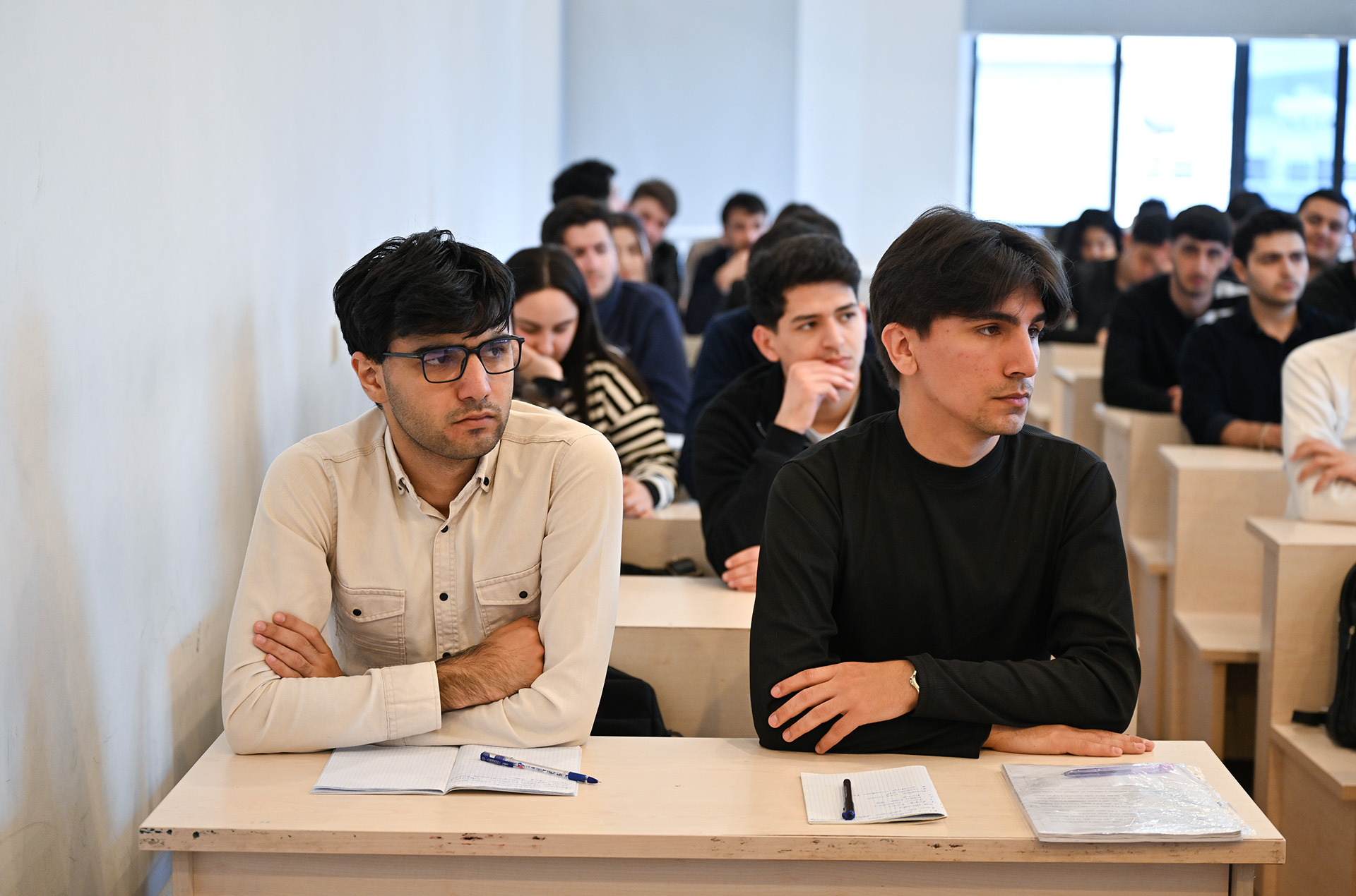 Azərbaycan Dövlət Neft və Sənaye Universitetinin tələbələri üçün açıq dərs keçirilib