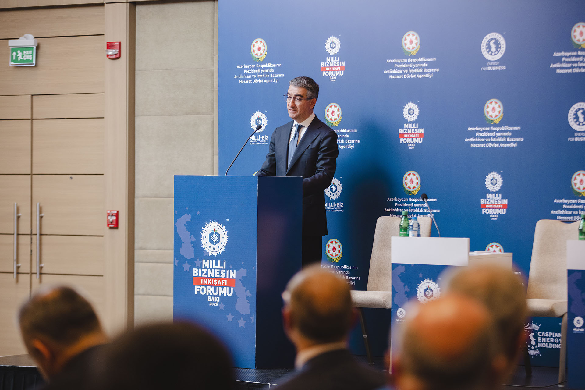 Agentliyin rəhbərliyi Milli Biznesin İnkişafı Forumunun növbəti xüsusi sessiyasında iştirak edib