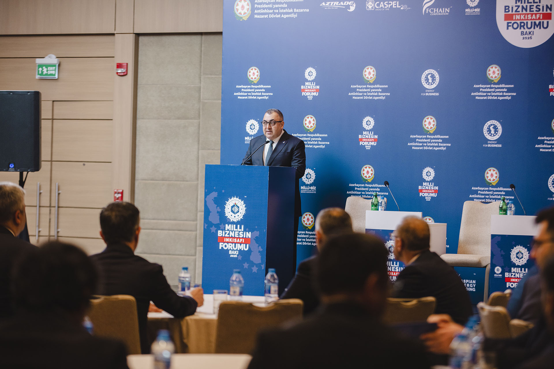 Agentliyin rəhbərliyi Milli Biznesin İnkişafı Forumunun növbəti xüsusi sessiyasında iştirak edib