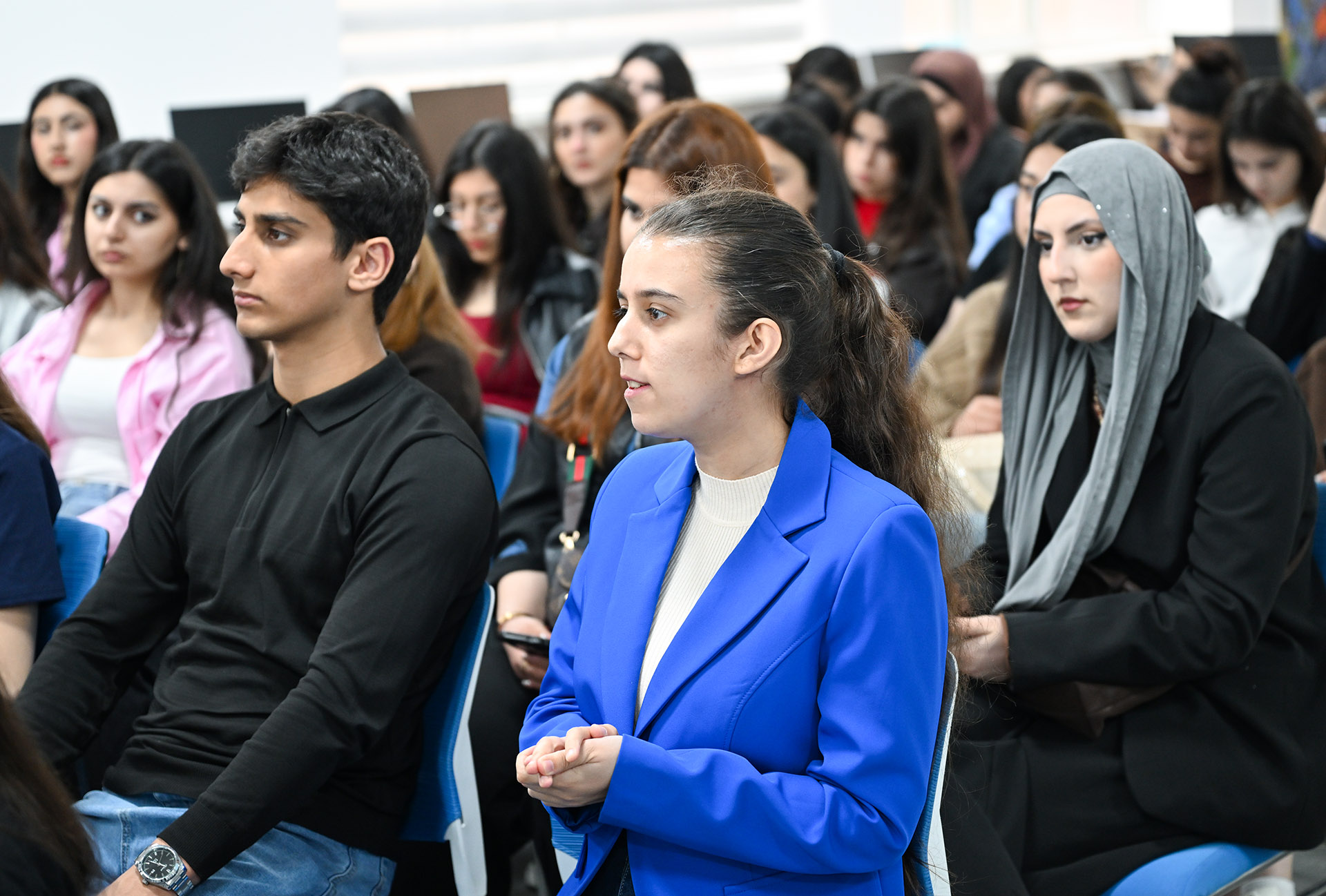 Bakı Slavyan Universitetinin tələbələri üçün açıq dərs keçirilib
