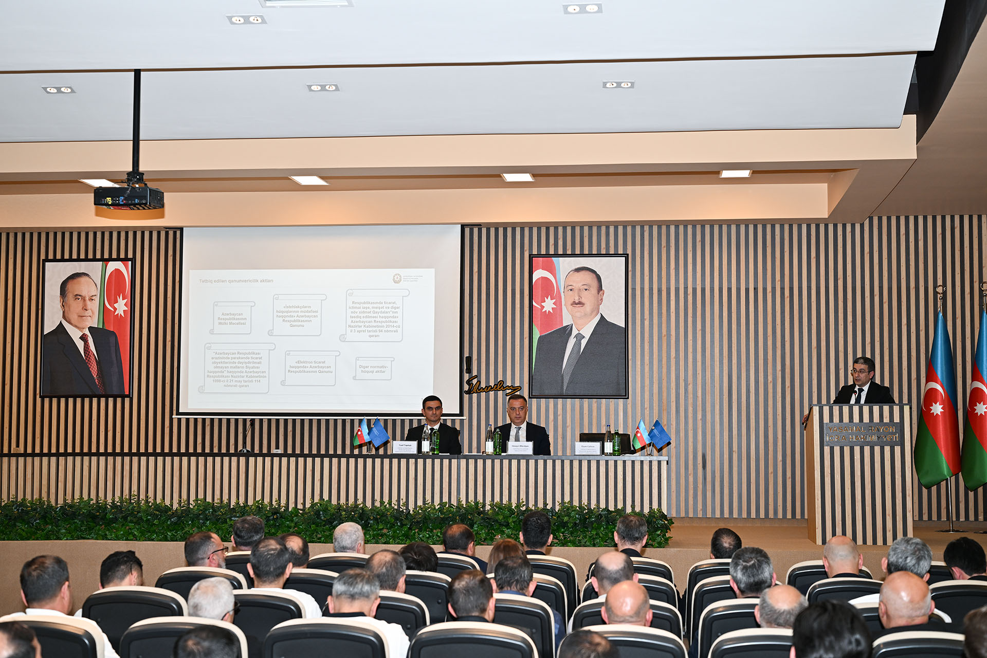 İstehlak bazarında fəaliyyət göstərən sahibkarlıq subyektləri ilə maarifləndirici görüş keçirilib