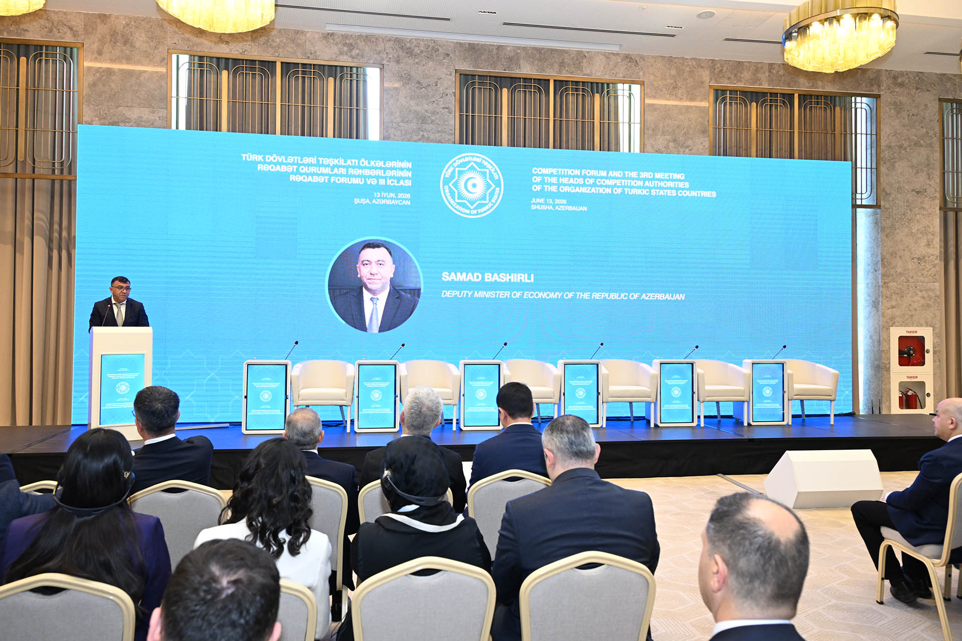Türk Dövlətləri Təşkilatı ölkələrinin rəqabət qurumları rəhbərlərinin Rəqabət Forumu keçirilib