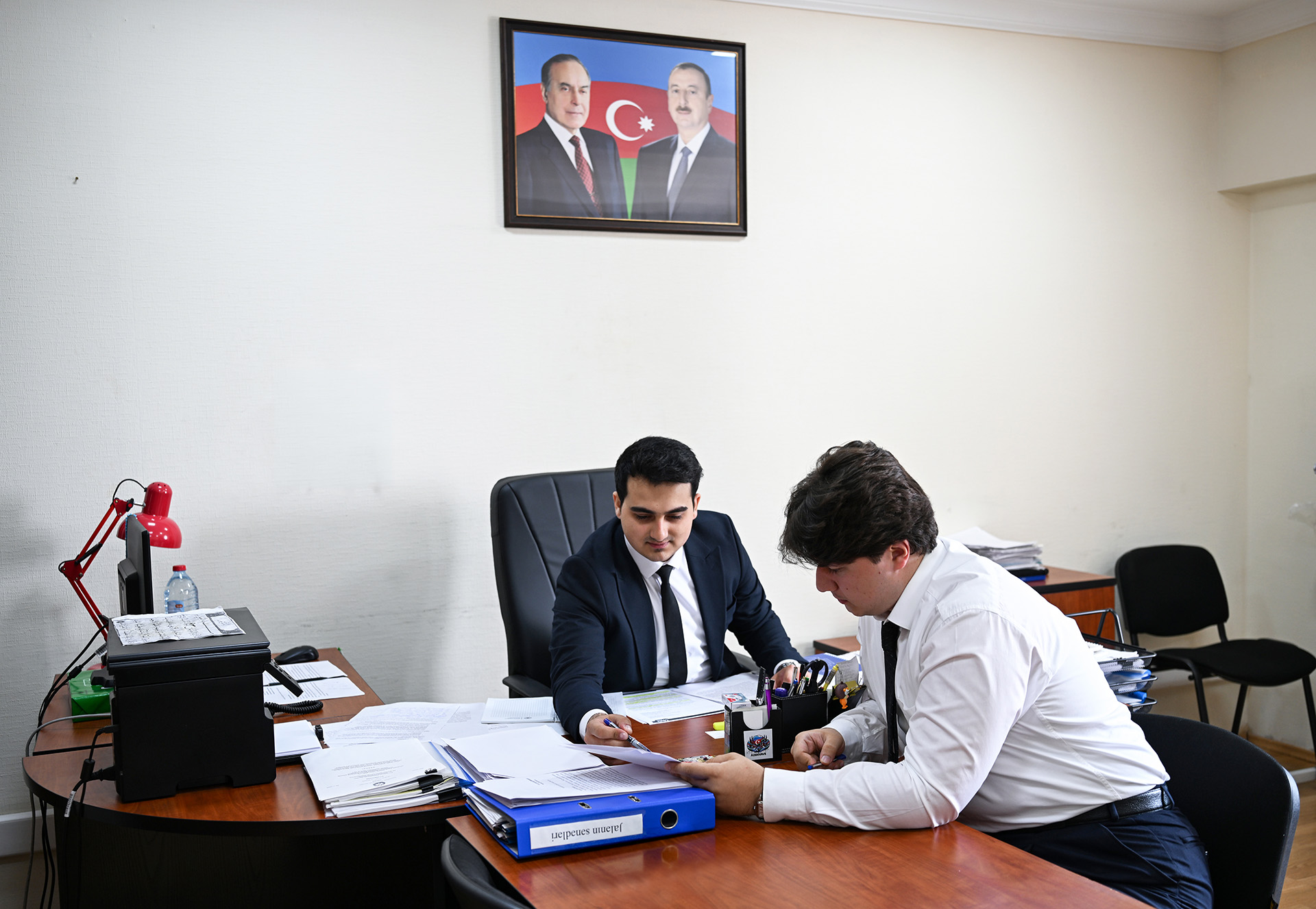Agentlikdə istehsalat təcrübəsi keçən tələbələrlə görüş keçirilib