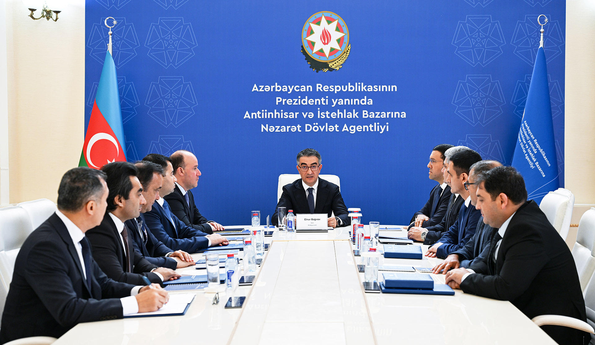 Azərbaycan Respublikasının Prezidenti yanında Antiinhisar və İstehlak Bazarına Nəzarət Dövlət Agentliyində kollegiya iclası keçirilib