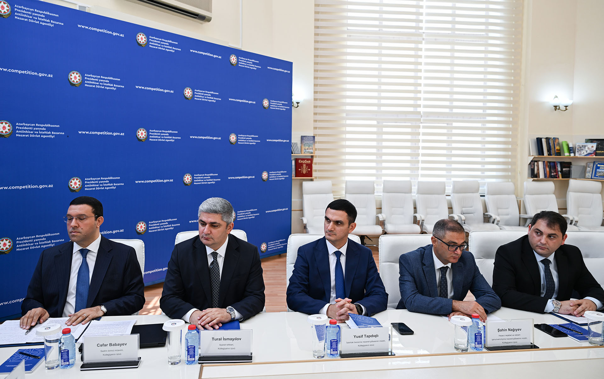 Azərbaycan Respublikasının Prezidenti yanında Antiinhisar və İstehlak Bazarına Nəzarət Dövlət Agentliyində kollegiya iclası keçirilib