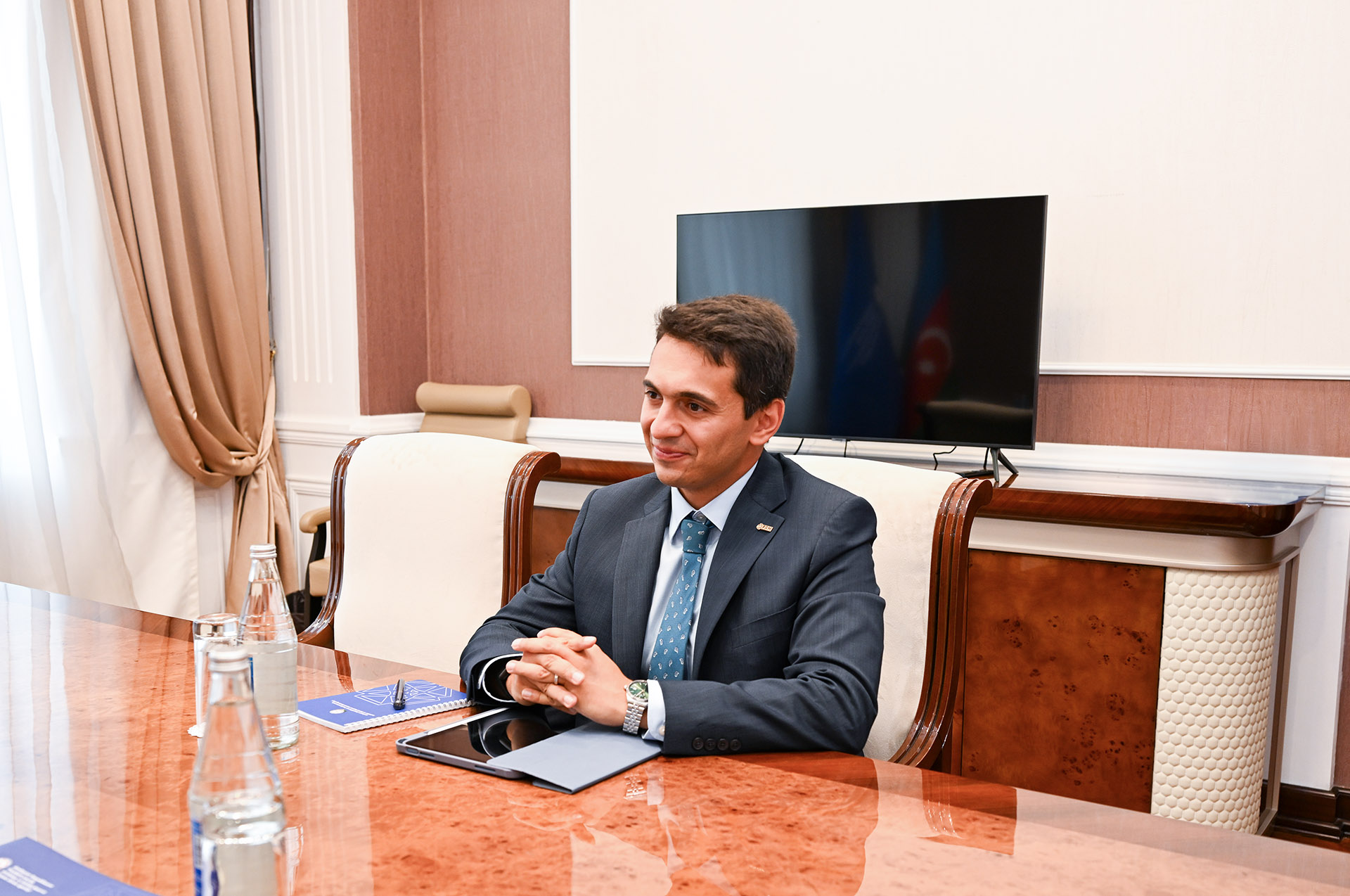 Agentlikdə “Yüksəliş” müsabiqəsinin qalibi ilə növbəti görüş keçirilib