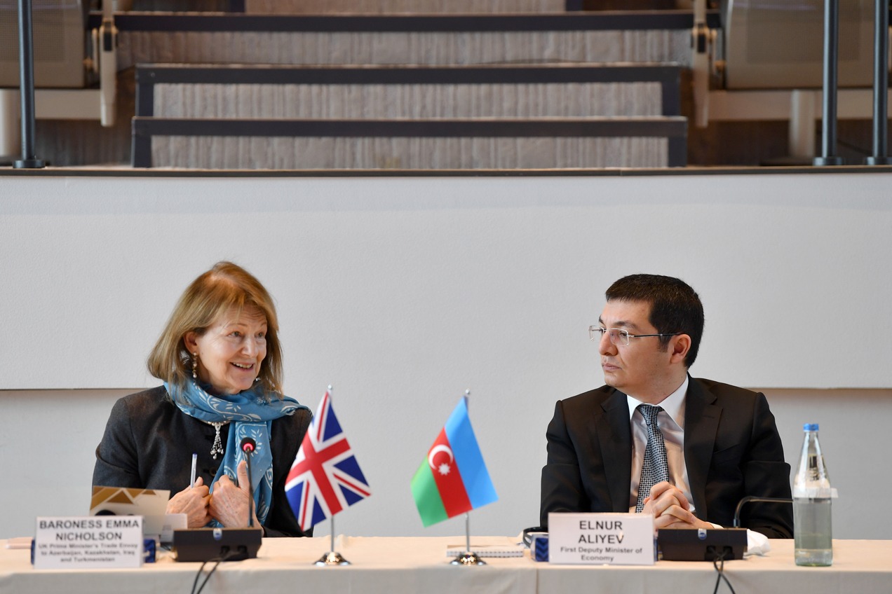 Developing economic cooperation with the UK were discussed
